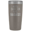 Funny Dancing Gift: 49% Dancer 51% Badass Insulated Tumbler 20oz $29.99 | Pewter Tumblers