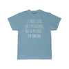 Funny Dancing Shirt Best Dancing T Shirt Gift Idea for Dancer Unisex Fit T-Shirt $19.99 | Sky Blue / S T-Shirt