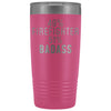 Funny Firefighter Gift: 49% Firefighter 51% Badass Insulated Tumbler 20oz $29.99 | Pink Tumblers