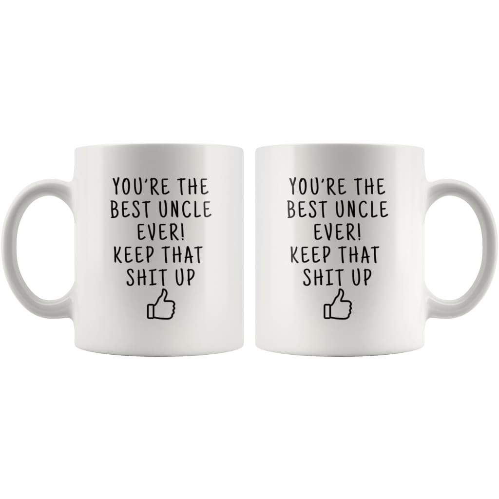 Best Uncle Ever! Gift Coffee Mug - BackyardPeaks
