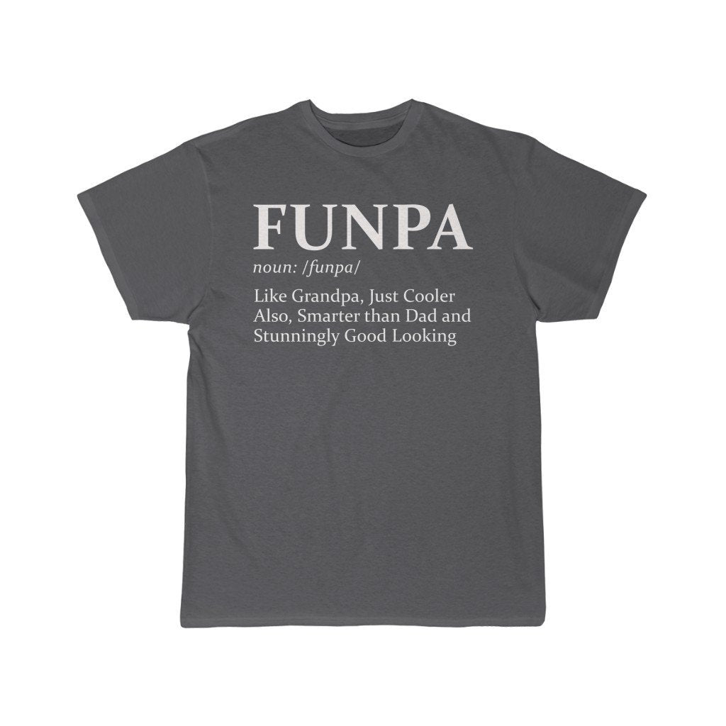 Funpa T-Shirt Gifts for Grandpa $19.99 | Charcoal / S T-Shirt