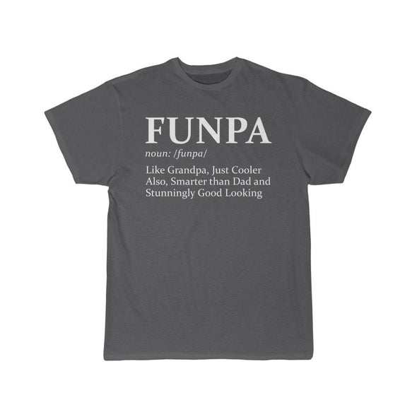 Funpa T-Shirt Gifts for Grandpa $19.99 | Charcoal / S T-Shirt