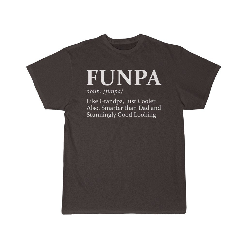 Funpa T-Shirt Gifts for Grandpa $19.99 | Dark Chocoloate / S T-Shirt