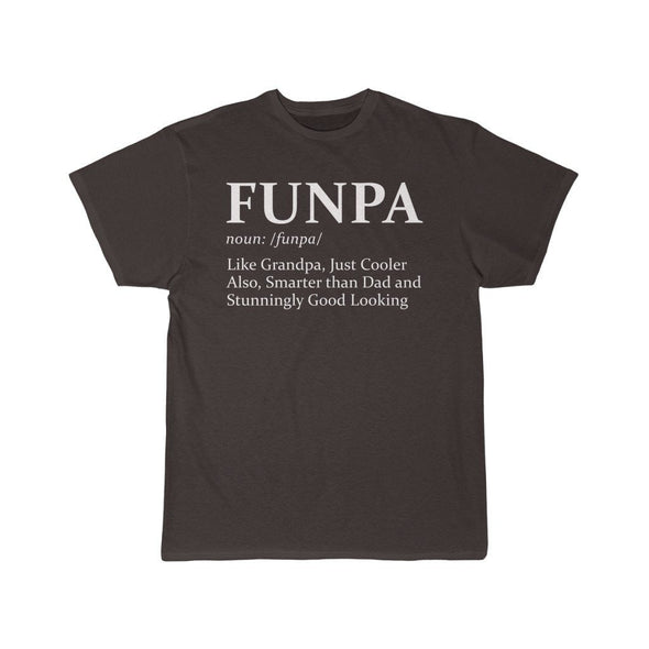 Funpa T-Shirt Gifts for Grandpa $19.99 | Dark Chocoloate / S T-Shirt
