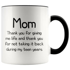 Load image into Gallery viewer, Funny Gifts for Mom Thank You Giving Me Life Mother&amp;#39;s Day Christmas Mom Gift Idea 11oz Coffee Mug