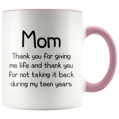 Load image into Gallery viewer, Funny Gifts for Mom Thank You Giving Me Life Mother&amp;#39;s Day Christmas Mom Gift Idea 11oz Coffee Mug