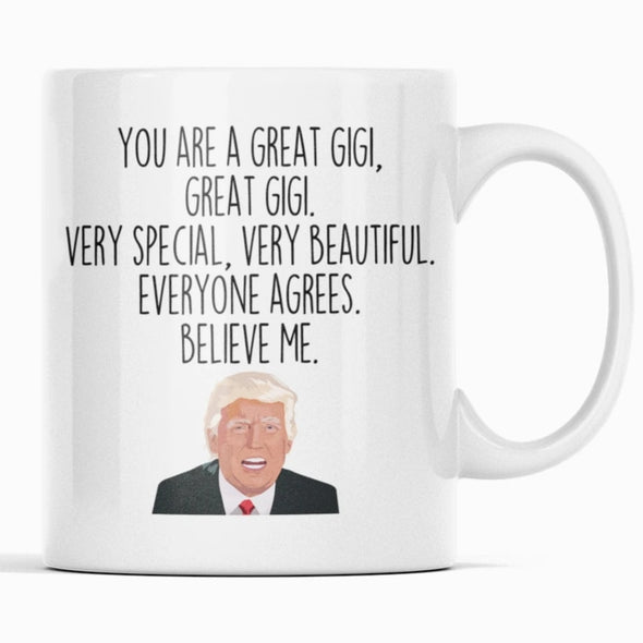 Funny Gigi Gift: Donald Trump Gigi Coffee Mug | Gift for Gigi $14.99 | Funny Gigi Mug Drinkware