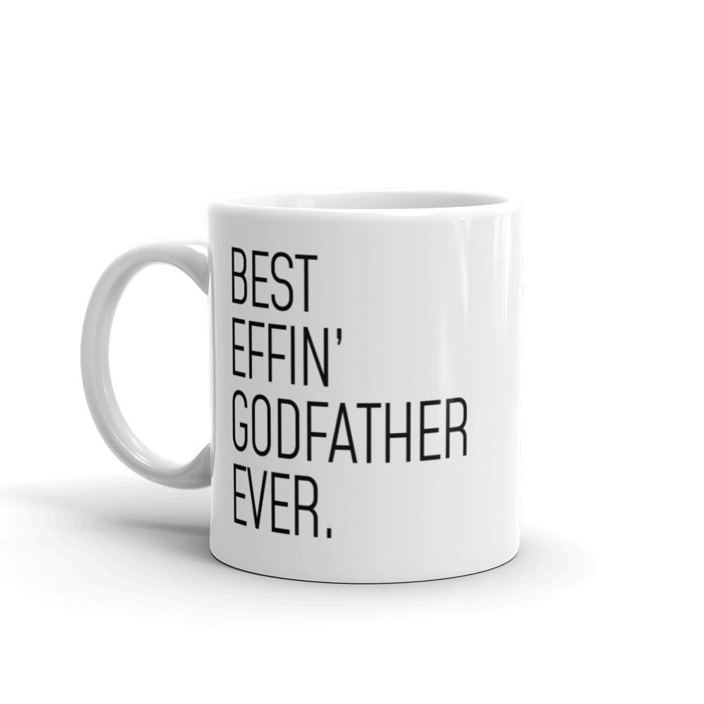 Funny Godfather Gift: Best Effin' Godfather Ever. Coffee Mug 11oz — photo 2