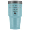 Funny Godfather Gift: Best Godfather Ever! Large Insulated Tumbler 30oz $38.95 | Light Blue Tumblers