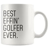 Funny Golfing Gift: Best Effin Golfer Ever. Coffee Mug 11oz $19.99 | Drinkware