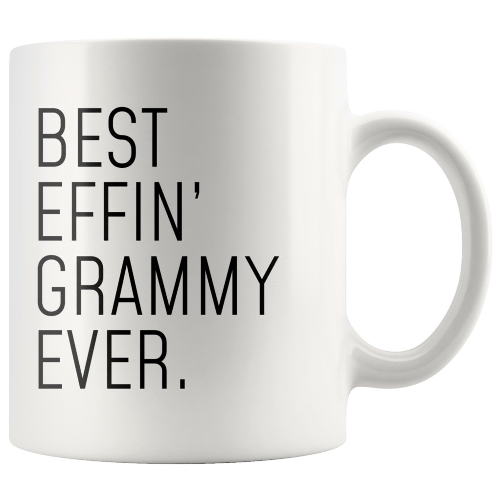 Funny Grammy Gift: Best Effin' Grammy Ever. Coffee Mug 11oz — photo 3