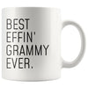 Funny Grammy Gift: Best Effin Grammy Ever. Coffee Mug 11oz $19.99 | Drinkware