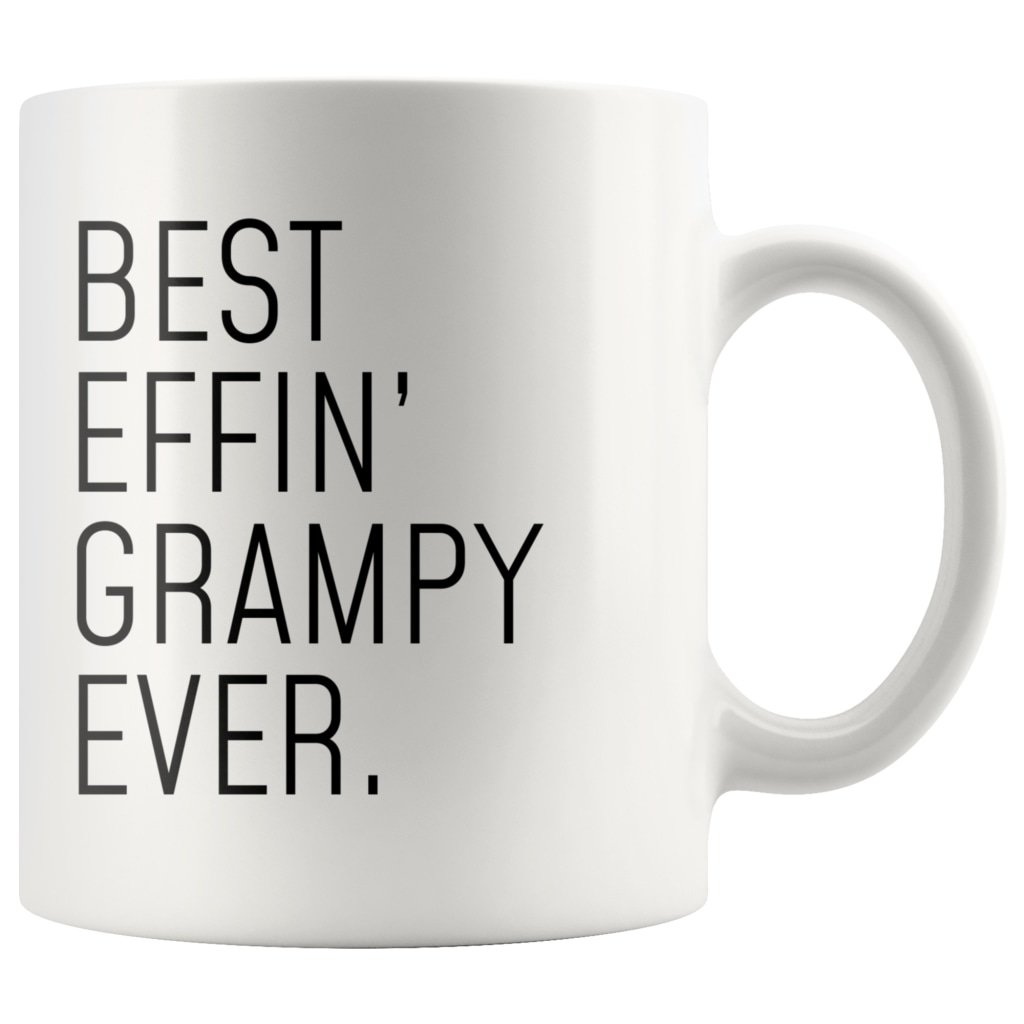 Funny Grampy Gift: Best Effin' Grampy Ever. Coffee Mug 11oz — photo 3