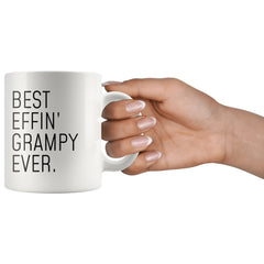 Load image into Gallery viewer, Funny Grampy Gift: Best Effin&amp;#39; Grampy Ever. Coffee Mug 11oz