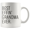 Funny Grandma Gift: Best Effin Grandma Ever. Coffee Mug 11oz $19.99 | Drinkware