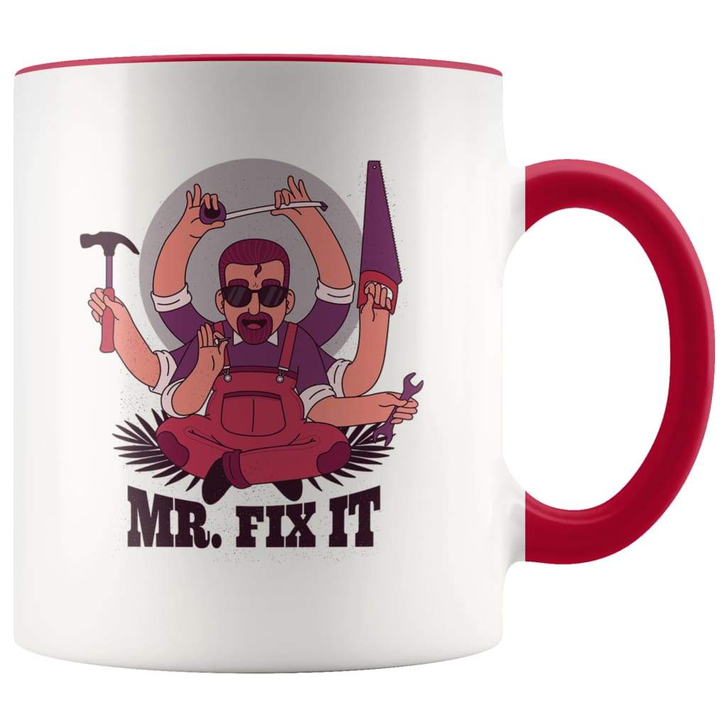 Funny Handyman Coffee Mug - Mr. Fix It Mug - BackyardPeaks