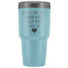 Funny Husband Gift: Best Hubby Ever! Large Insulated Tumbler 30oz $38.95 | Light Blue Tumblers