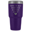 Funny Husband Gift: Best Hubby Ever! Large Insulated Tumbler 30oz $38.95 | Purple Tumblers