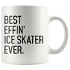 Funny Ice Skater Gift: Best Effin Ice Skater Ever. Coffee Mug 11oz $19.99 | Drinkware