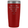 Funny Mom Gifts: Best Mom Ever! Travel Mug Vacuum Tumbler | Personalized Gift for Mom $29.99 | Red Tumblers