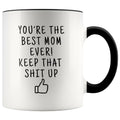 Funny Mom Mug: Best Mom Ever! Gift | Mugs for Mom Birthday $19.99 | Black Drinkware