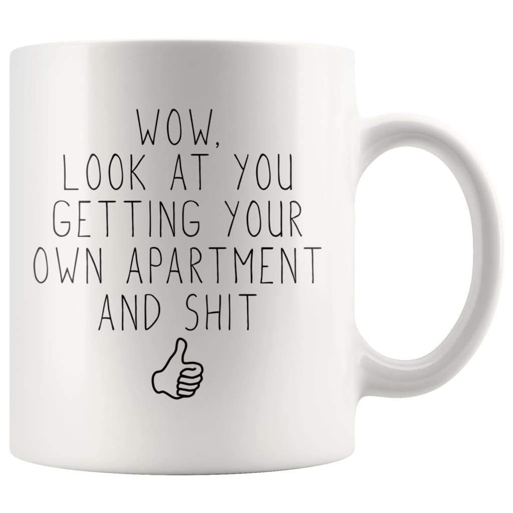 Funny Moving Out Gift, New Apartment Gift, Housewarming Coffee Mug — photo 1
