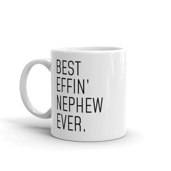 Funny Nephew Gift: Best Effin Nephew Ever. Coffee Mug 11oz $19.99 | Drinkware