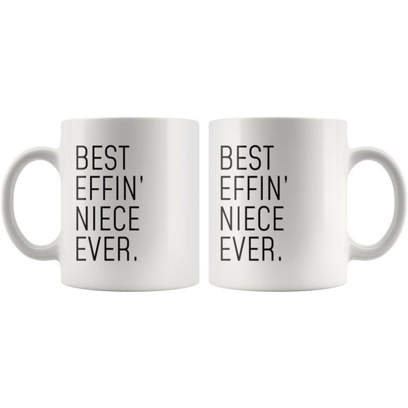 Funny Niece Gift: Best Effin Niece Ever. Coffee Mug 11oz $19.99 | Drinkware