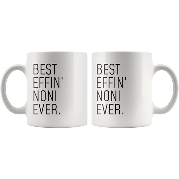 Funny Noni Gift: Best Effin Noni Ever. Coffee Mug 11oz $18.99 | Drinkware