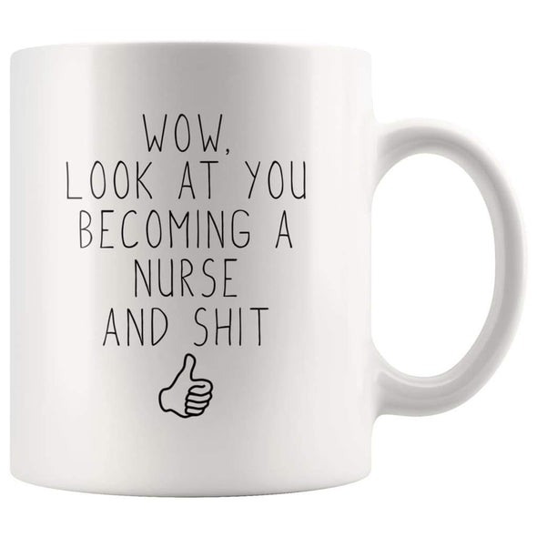 Funny Nurse Graduation Present | Nurse Graduate Gift Coffee Mug - BackyardPeaks