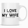 Funny Pilot Gift for Husband: I Love It When My Wife Lets Me Go Flying Coffee Mug $14.99 | Pilot Coffee Mug Drinkware