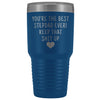 Funny Step Dad Gift: Best Stepdad Ever! Large Insulated Tumbler 30oz $38.95 | Blue Tumblers