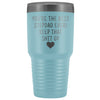 Funny Step Dad Gift: Best Stepdad Ever! Large Insulated Tumbler 30oz $38.95 | Light Blue Tumblers