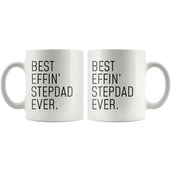 Load image into Gallery viewer, Funny Stepdad Gift: Best Effin&amp;#39; Stepdad Ever. Coffee Mug 11oz