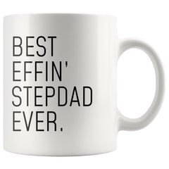 Load image into Gallery viewer, Funny Stepdad Gift: Best Effin&amp;#39; Stepdad Ever. Coffee Mug 11oz
