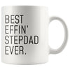 Funny Stepdad Gift: Best Effin Stepdad Ever. Coffee Mug 11oz $19.99 | Drinkware