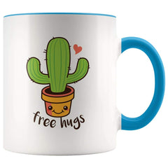Load image into Gallery viewer, Funny Succulents Coffee Mug - Free Hugs Cactus Mug