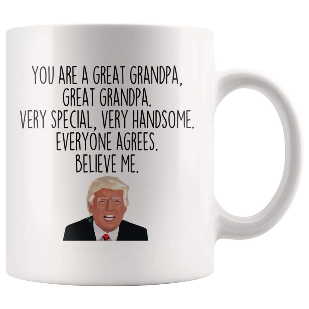 Funny Trump Grandpa Coffee Mug, Gift for Grandpa