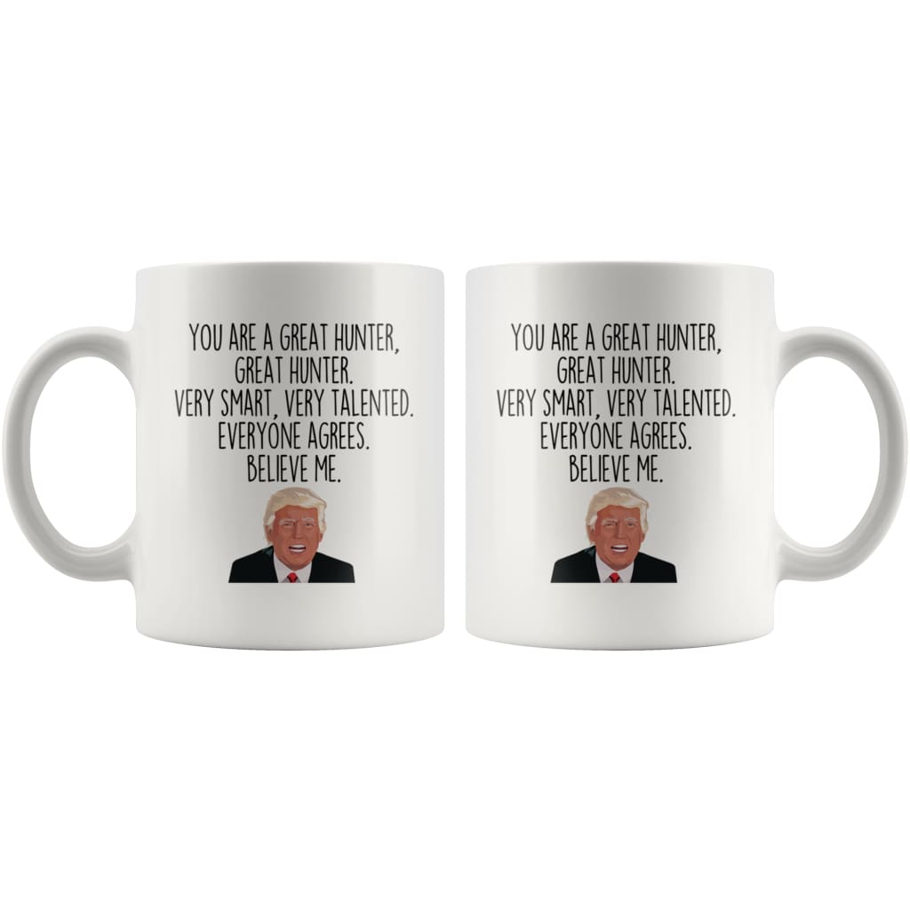Funny Trump Hunter Coffee Mug | Gift for Hunter $14.99 | Drinkware