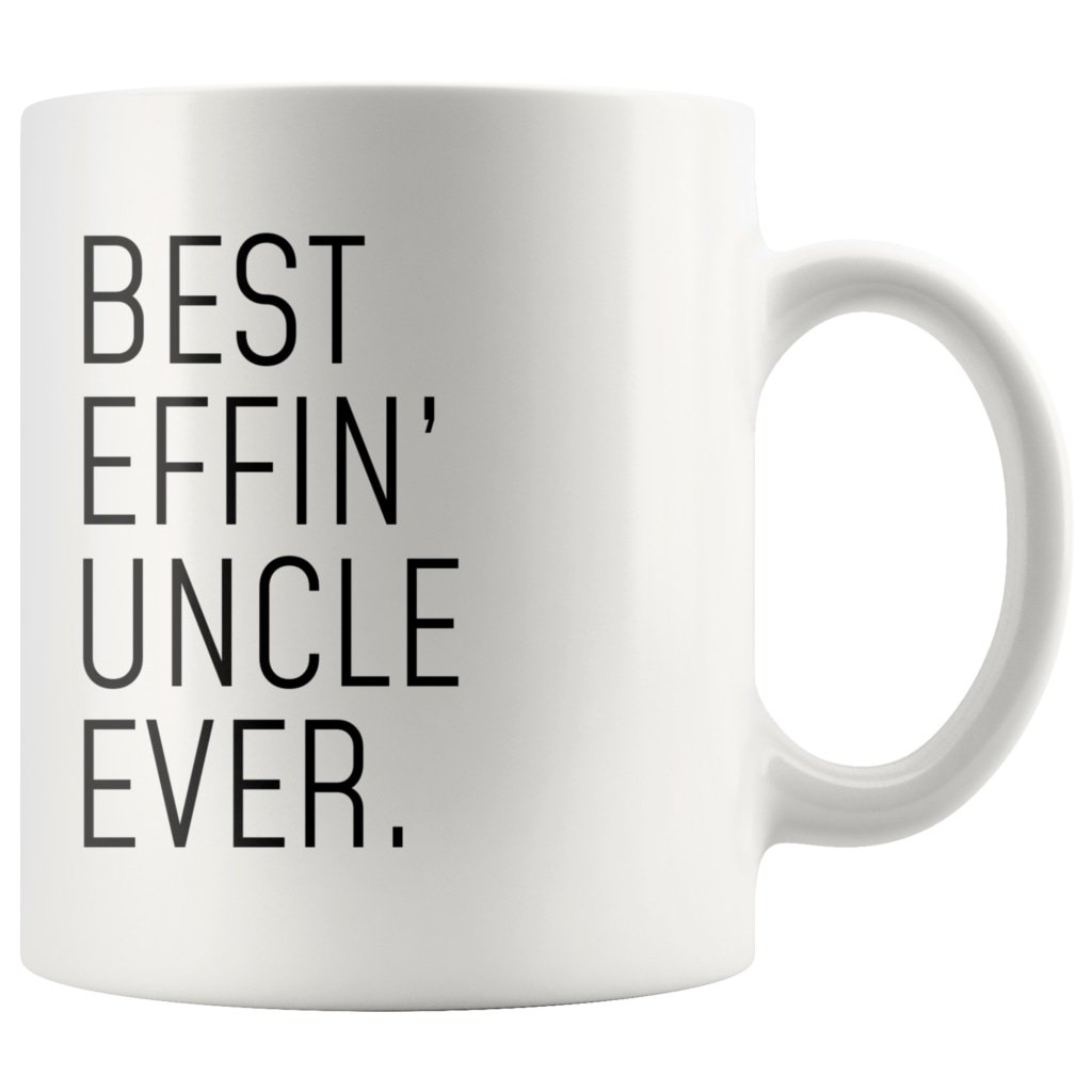 Funny Uncle Gift: Best Effin' Uncle Ever. Coffee Mug 11oz — photo 3