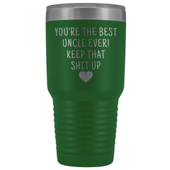 Load image into Gallery viewer, Funny Uncle Gift: Best Uncle Ever! Large Insulated Tumbler 30oz