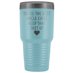Load image into Gallery viewer, Funny Uncle Gift: Best Uncle Ever! Large Insulated Tumbler 30oz
