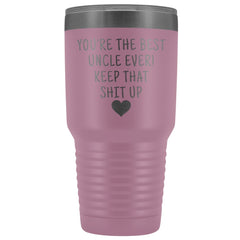 Load image into Gallery viewer, Funny Uncle Gift: Best Uncle Ever! Large Insulated Tumbler 30oz