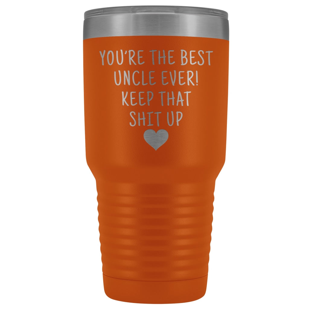 Funny Uncle Gift: Best Uncle Ever! Large Insulated Tumbler 30oz — photo 6