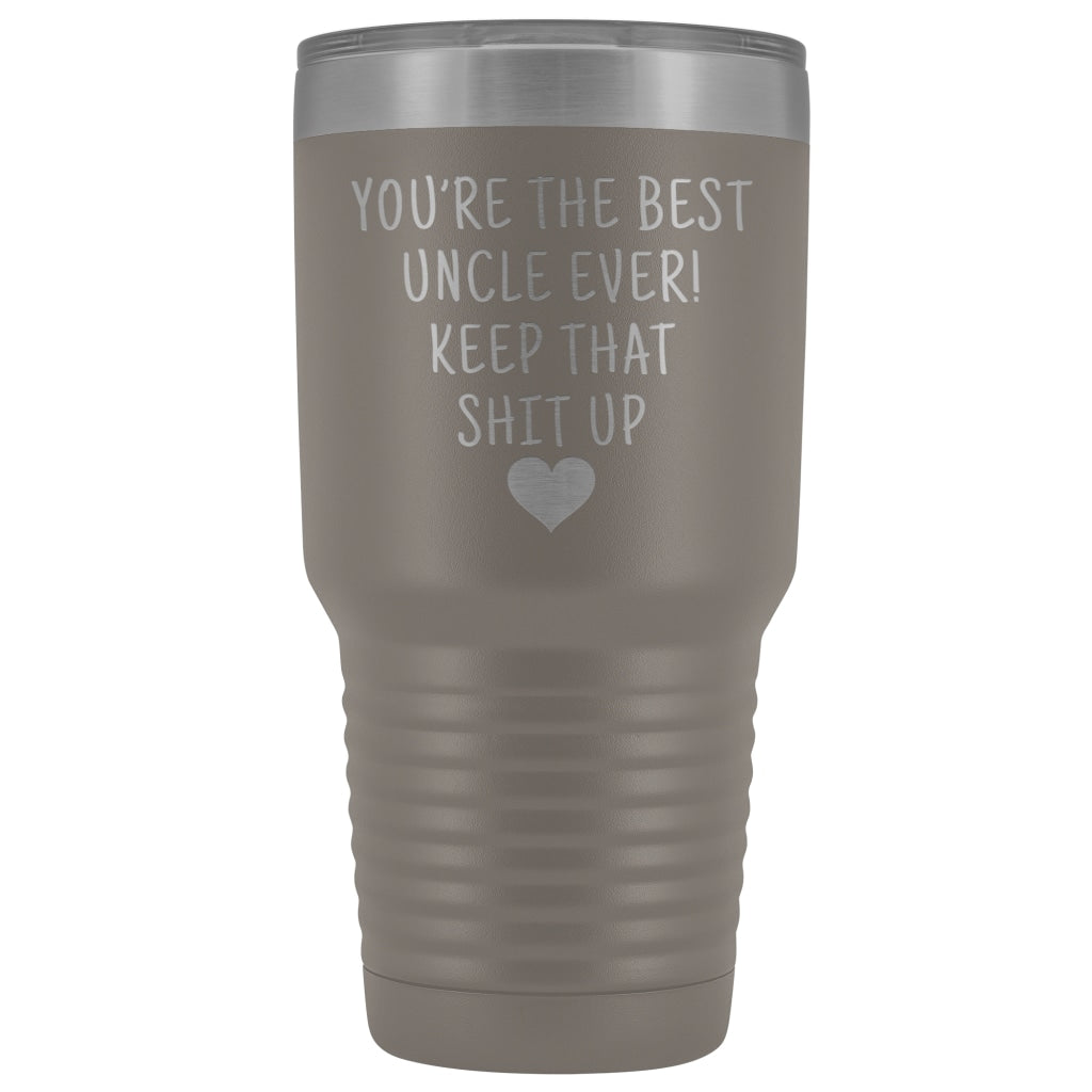 Funny Uncle Gift: Best Uncle Ever! Large Insulated Tumbler 30oz — photo 7