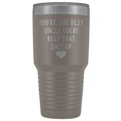 Load image into Gallery viewer, Funny Uncle Gift: Best Uncle Ever! Large Insulated Tumbler 30oz