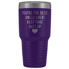 Load image into Gallery viewer, Funny Uncle Gift: Best Uncle Ever! Large Insulated Tumbler 30oz