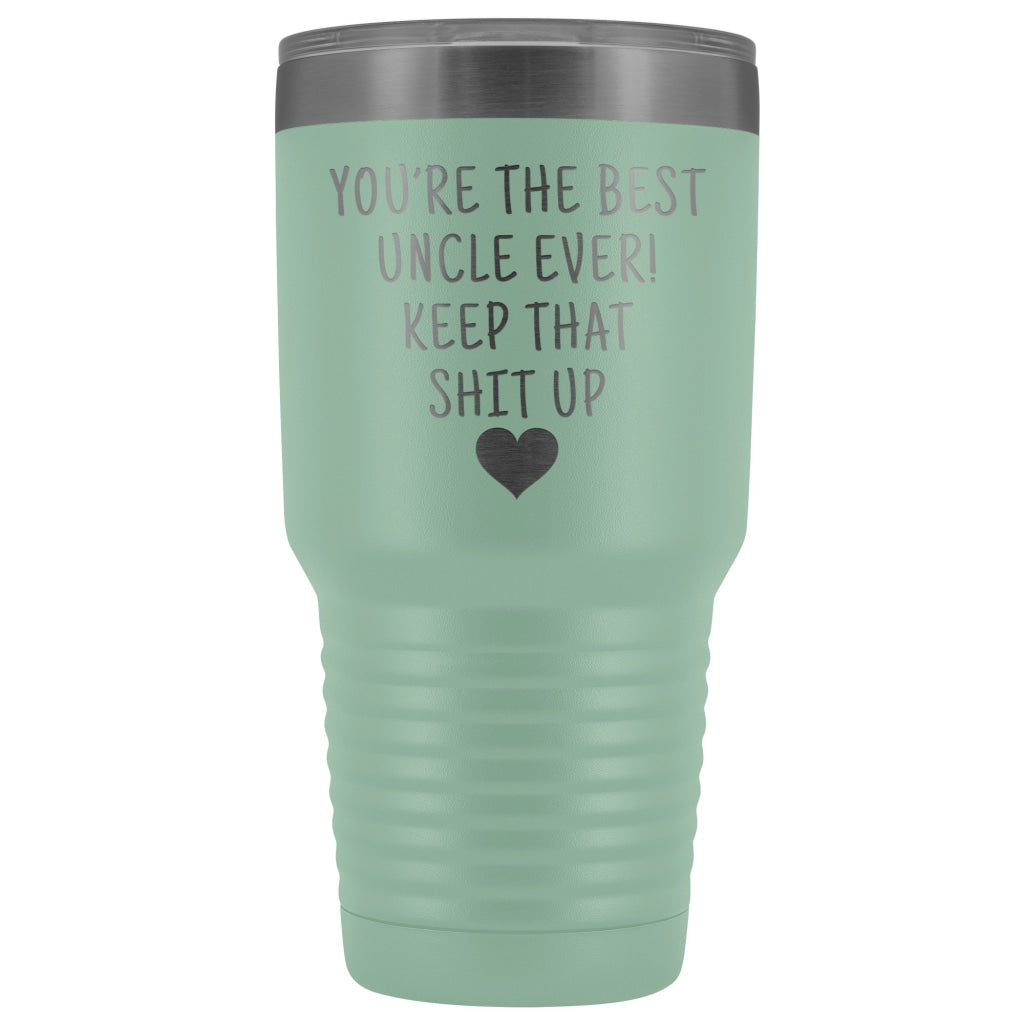 Funny Uncle Gift: Best Uncle Ever! Large Insulated Tumbler 30oz — photo 10