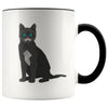Gift for Cat Lovers - Low Poly Cat Coffee Mug - BackyardPeaks