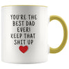 Gift for Dad: Best Dad Ever! Mug | Funny Dad Gifts $19.99 | Yellow Drinkware
